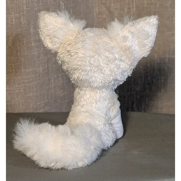 Ty Beanie Boos Phoenix the White Fennec Fox Plush 6" Glitter Eyes Retired - Picture 5 of 6